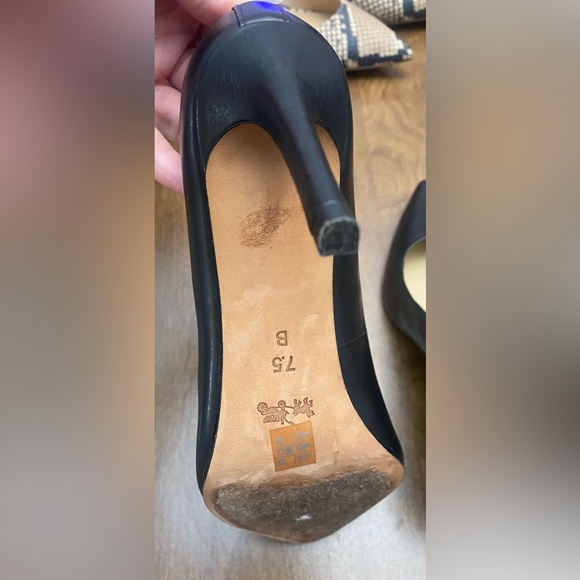 Coach Black High Heel Pumps - Picture 6 of 9